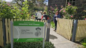 Alister Clark Memorial Rose Garden, Bulla, Vic.